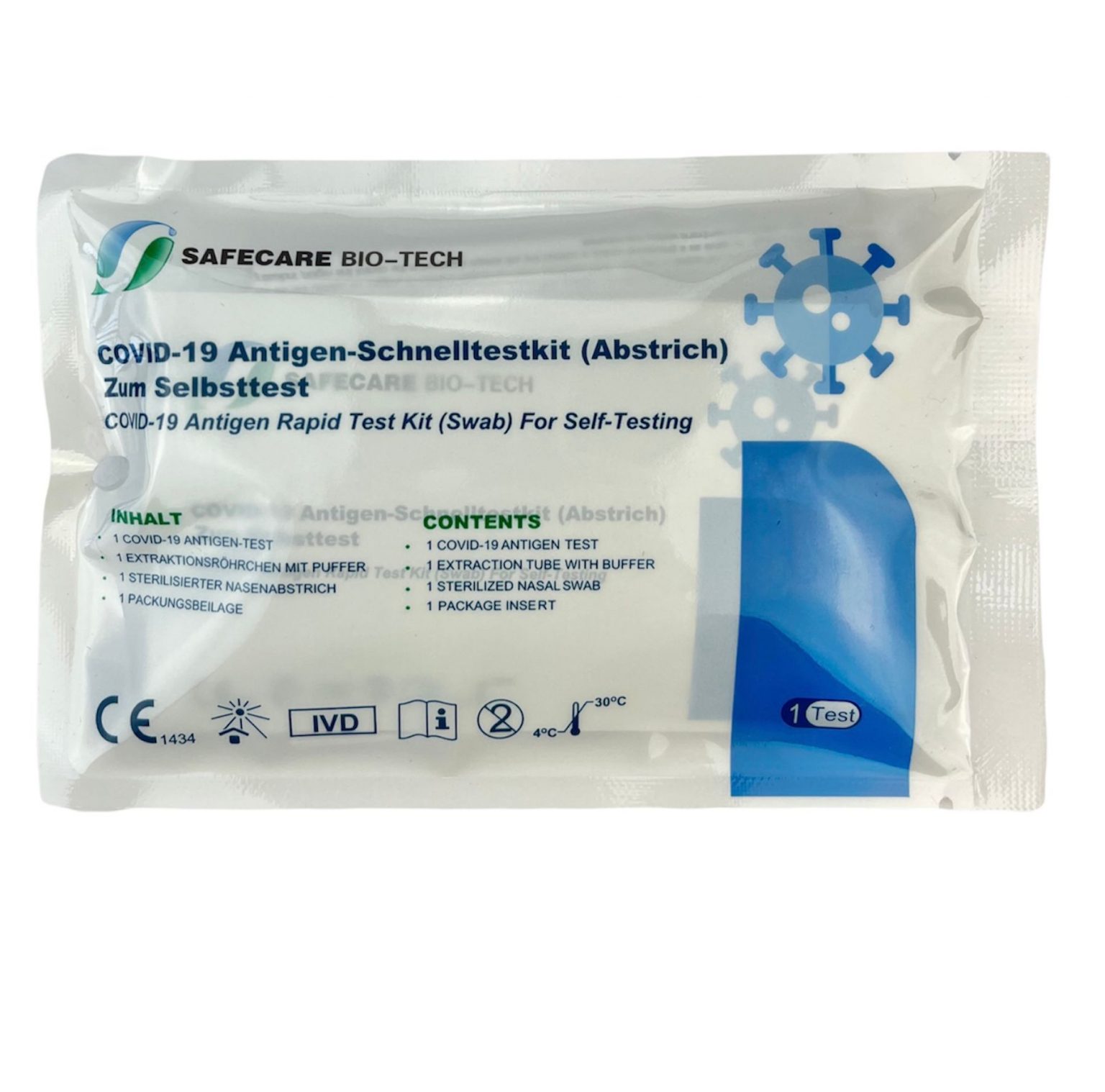 Safecare Covid Antigen Schnelltest Laientest Er Pack