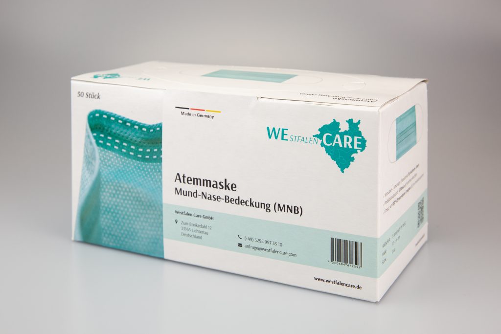 Atemmasken (MNB) | Westfalen Care GmbH