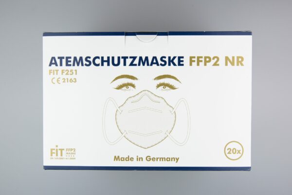 F 251 FFP2 NR Atemschutzmaske | Mit Ohrenband | Medical Green (4)