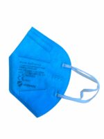 Virshields FFP2 NR Atemschutzmaske (5-lagig) | Mit Ohrenband | Blau
