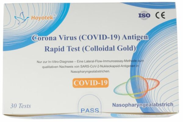 HOYOTEK COVID-19 Antigen Schnelltest | Zur professionellen Anwendung (2)