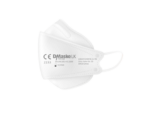FFP2 Modell LK Luftkaiserin NR Atemschutzmaske (3-lagig) D/Maske | Mit Ohrenband | Farbe: weiß
