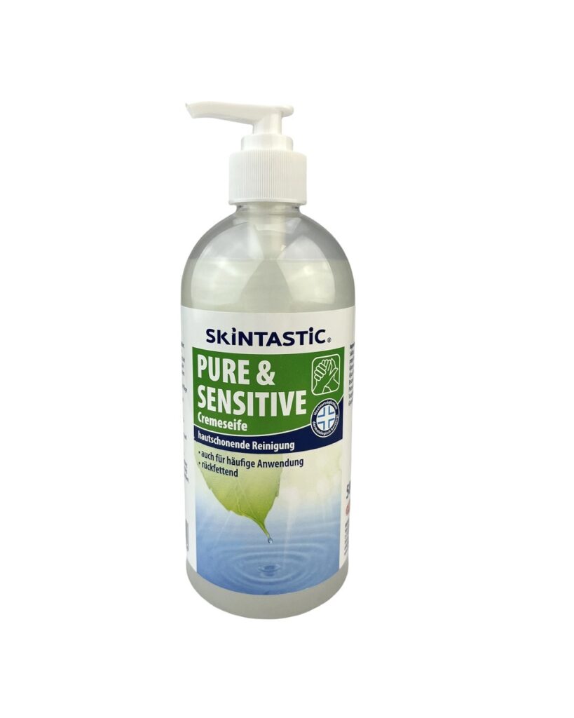 Skintastic Pure Sensitive Cremeseife für die Hände 500 ml 1