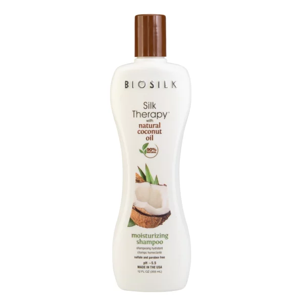 BIOSILK | Silk Therapy with Natural Coconut Oil | Shampoo | 355 ml